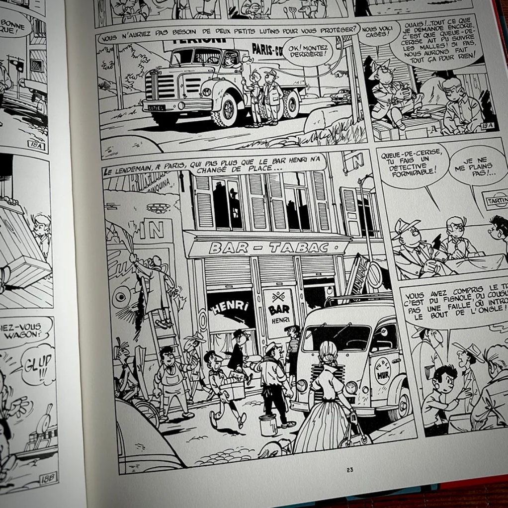 Tirage de Luxe - Gil Jourdan N&B Vol.2 - Popaïne et vieux tableaux - secondaire-5