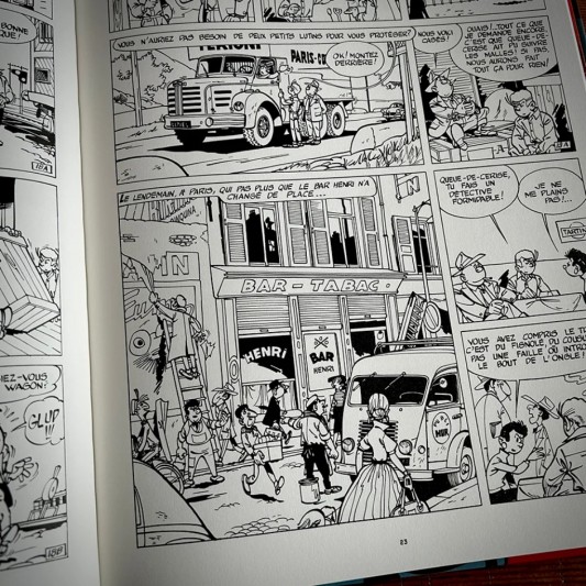 Tirage de Luxe - Gil Jourdan N&B Vol.2 - Popaïne et vieux tableaux - secondaire-5