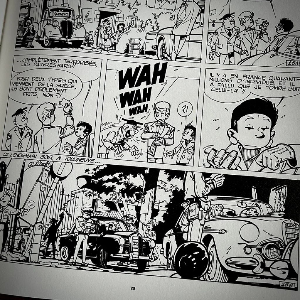 Tirage de Luxe - Gil Jourdan N&B Vol.2 - Popaïne et vieux tableaux - secondaire-6