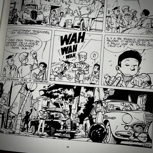 Tirage de Luxe - Gil Jourdan N&B Vol.2 - Popaïne et vieux tableaux - secondaire-6