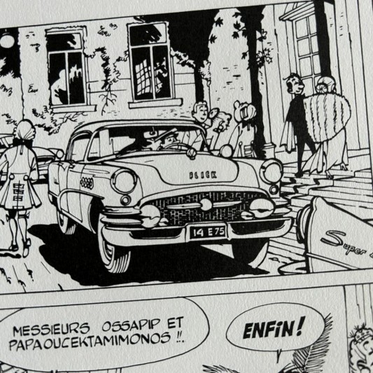 Tirage de Luxe - Gil Jourdan N&B Vol.2 - Popaïne et vieux tableaux - secondaire-7