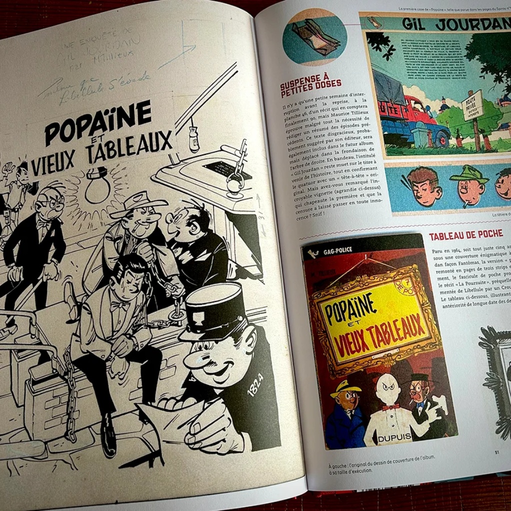 Tirage de Luxe - Gil Jourdan N&B Vol.2 - Popaïne et vieux tableaux - secondaire-8