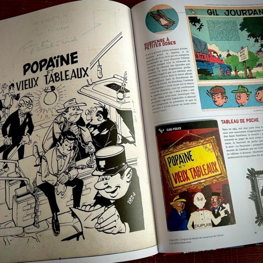 Tirage de Luxe - Gil Jourdan N&B Vol.2 - Popaïne et vieux tableaux - secondaire-8