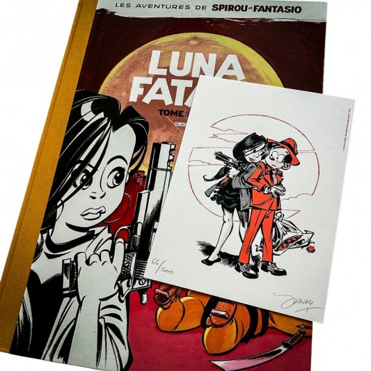 Spirou & Fantasio de Tome & Janry - Luna Fatale - secondaire-1
