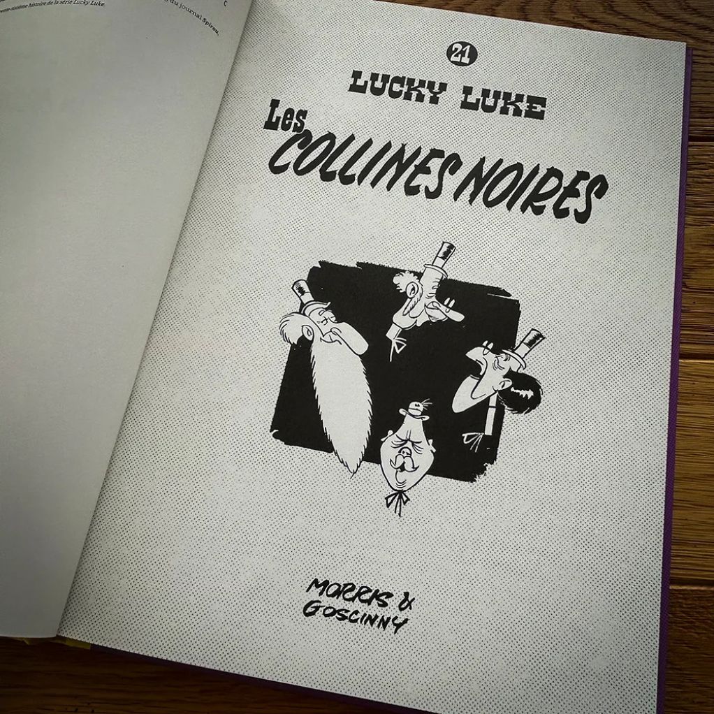 Tirage de luxe Lucky Luke - Les collines noires - secondaire-4