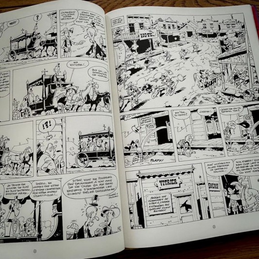 Tirage de luxe Lucky Luke - Les collines noires - secondaire-5