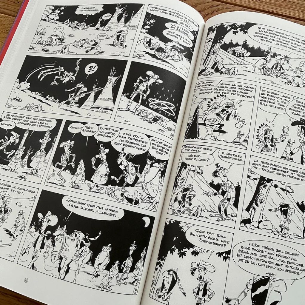 Tirage de luxe Lucky Luke - Les collines noires - secondaire-7