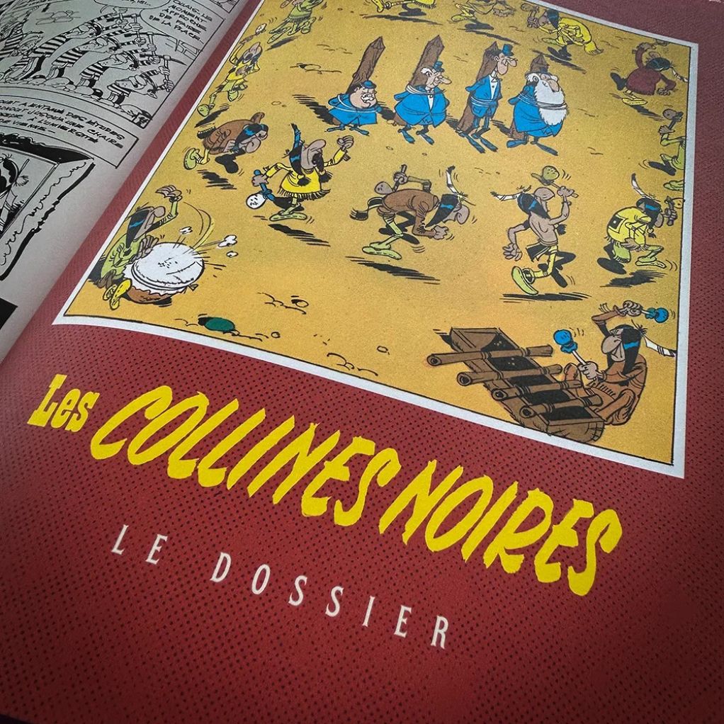 Tirage de luxe Lucky Luke - Les collines noires - secondaire-8