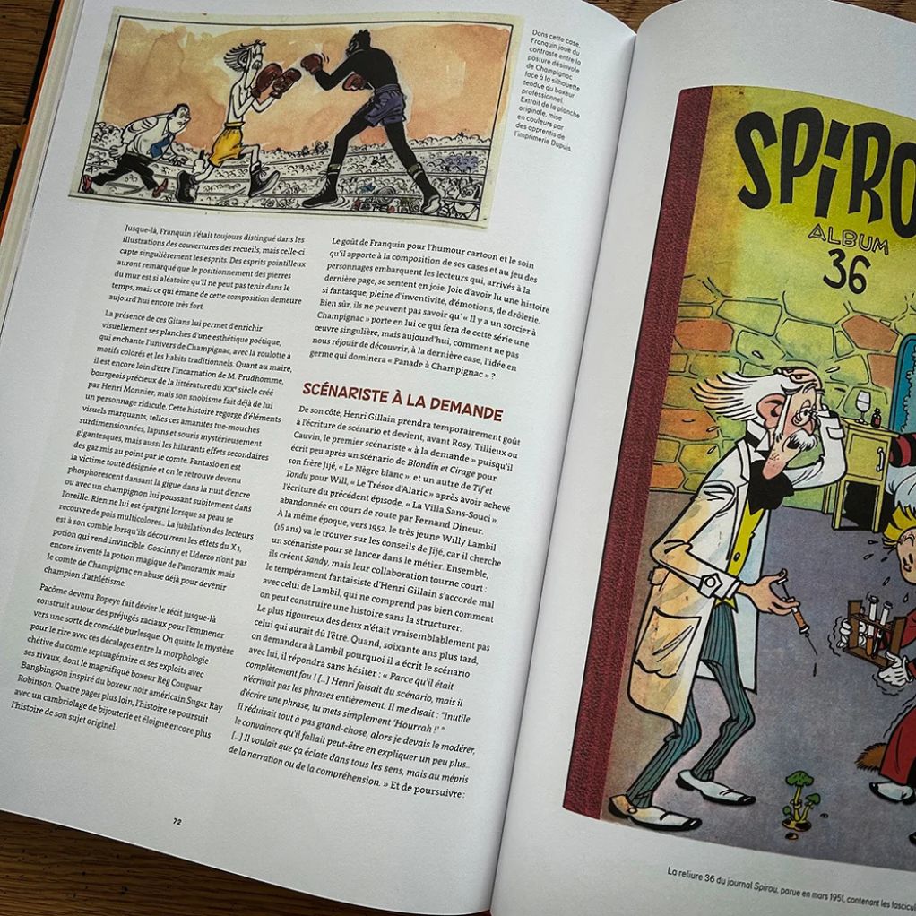 Tirage de luxe Spirou - Il y a un sorcier à Champignac - secondaire-10