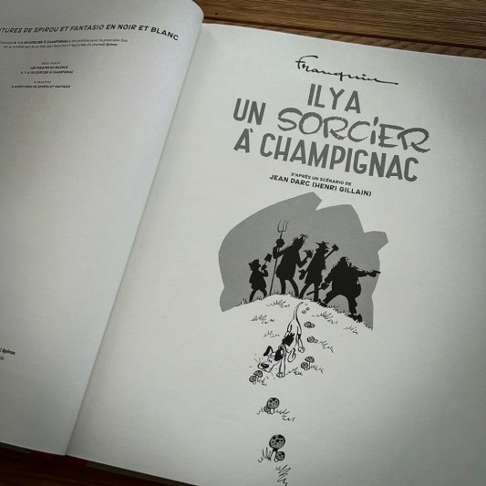 Tirage de luxe Spirou - Il y a un sorcier à Champignac - secondaire-3