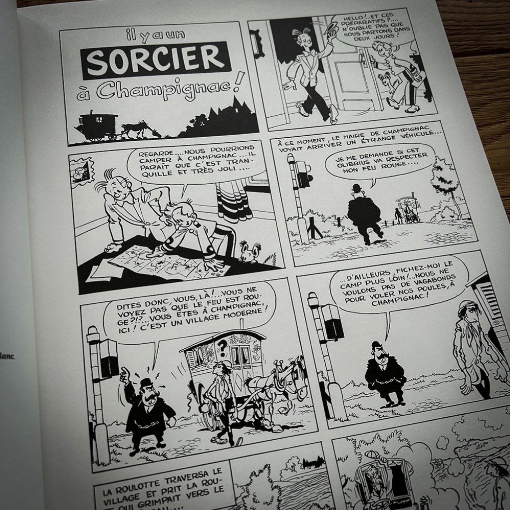 Tirage de luxe Spirou - Il y a un sorcier à Champignac - secondaire-4