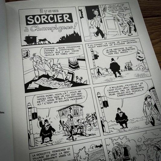 Tirage de luxe Spirou - Il y a un sorcier à Champignac - secondaire-4
