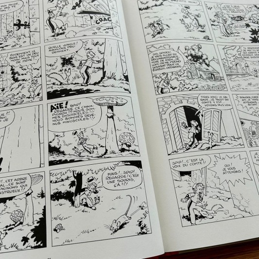 Tirage de luxe Spirou - Il y a un sorcier à Champignac - secondaire-5