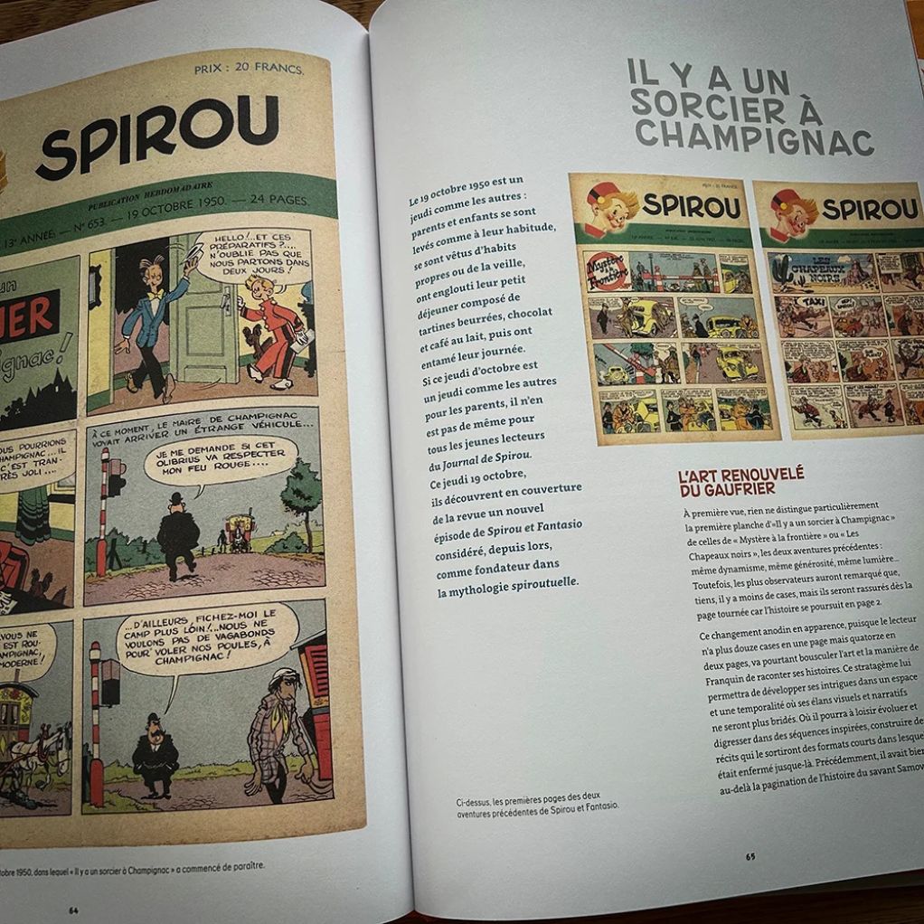 Tirage de luxe Spirou - Il y a un sorcier à Champignac - secondaire-8