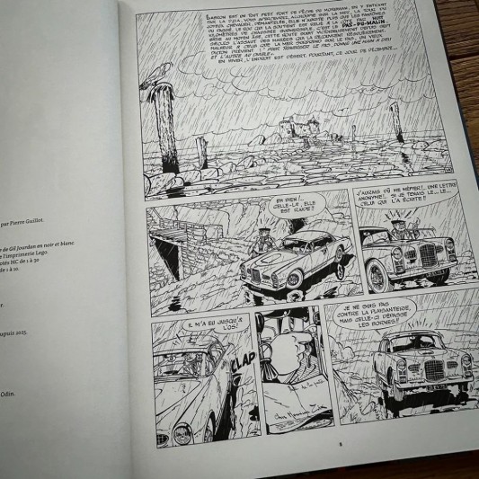 Tirage de luxe Gil Jourdan - La voiture immergée - secondaire-3