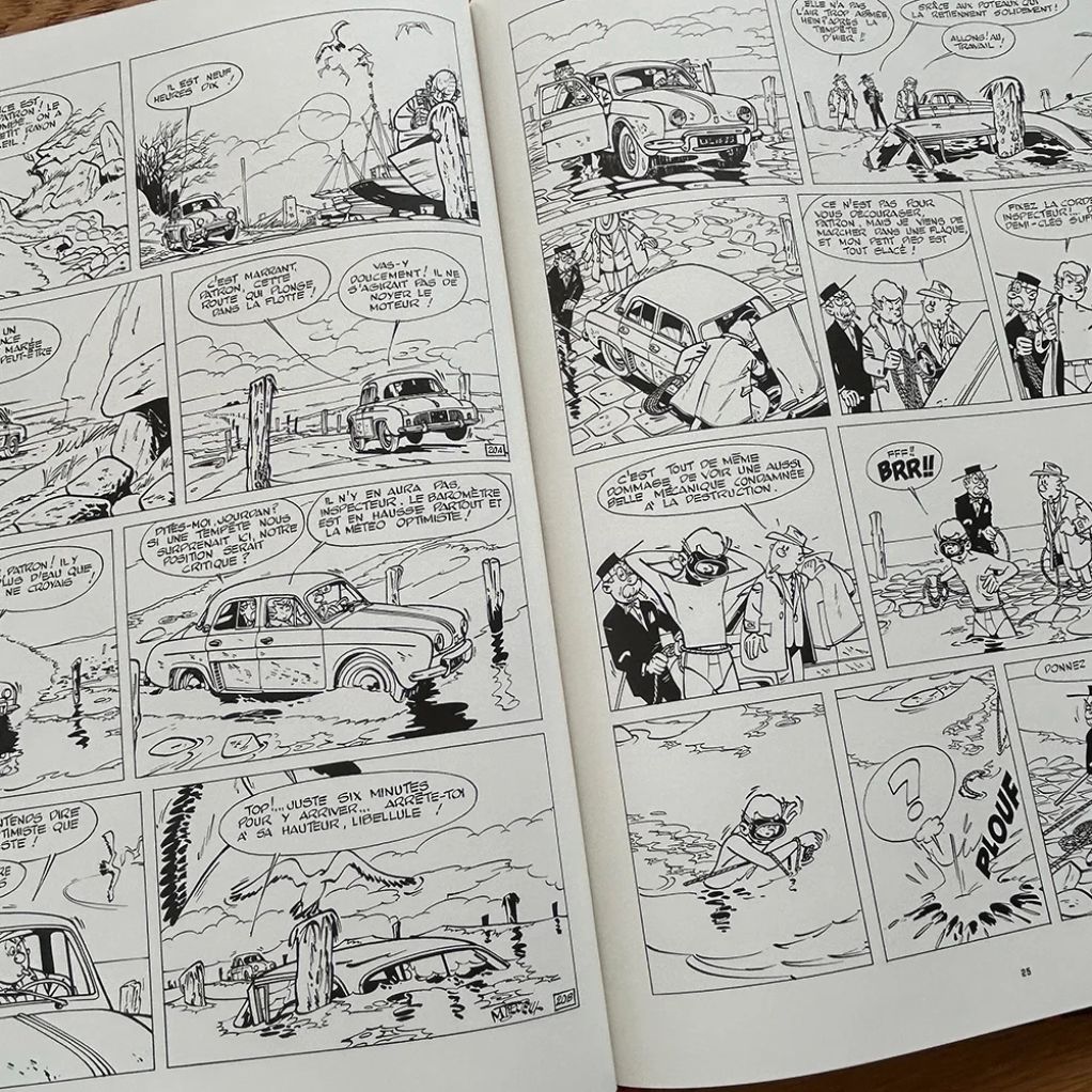 Tirage de luxe Gil Jourdan - La voiture immergée - secondaire-5