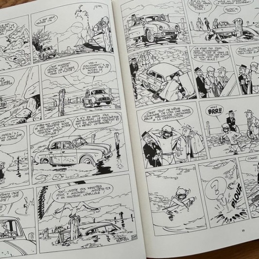 Tirage de luxe Gil Jourdan - La voiture immergée - secondaire-5