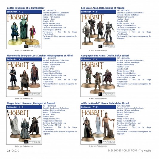 CAC3D - Encyclopédie des figurines Tolkien Universe, seconde édition - secondaire-2