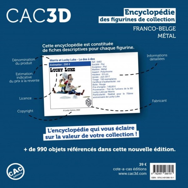 CAC 3D Franco-Belge Métal 2e édition