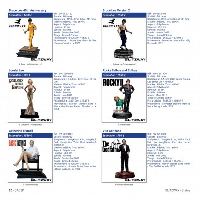 CAC 3D - Encyclopédie des figurines de collection Cinema - 4ème édition - secondaire-3