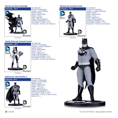 CAC 3D - Encyclopédie des figurines de collection D.C Comics Universe - 4ème édition - secondaire-2