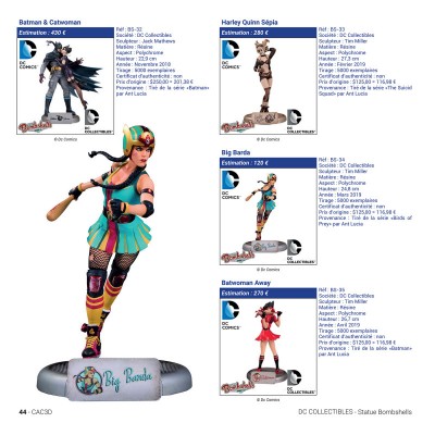 CAC 3D - Encyclopédie des figurines de collection D.C Comics Universe - 4ème édition - secondaire-4