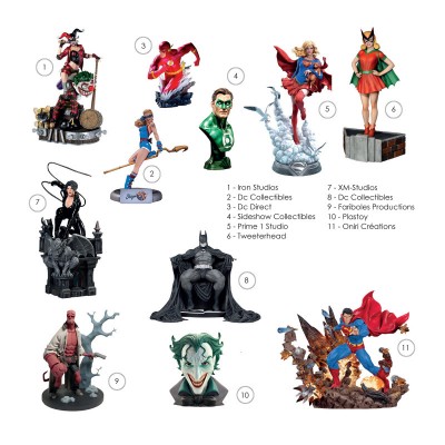 CAC 3D - Encyclopédie des figurines de collection D.C Comics Universe - 4ème édition - secondaire-5
