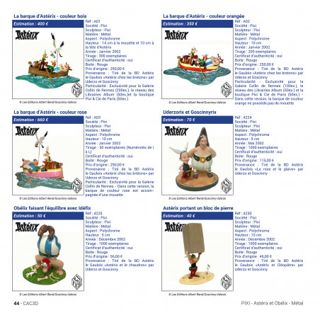 CAC 3D - Encyclopédie des figurines de collection Uderzo & Co - Seconde édition - secondaire-1