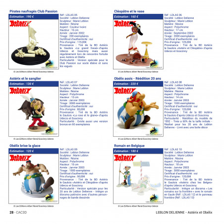 CAC 3D - Encyclopédie des figurines de collection Uderzo & Co - Seconde édition - secondaire-2