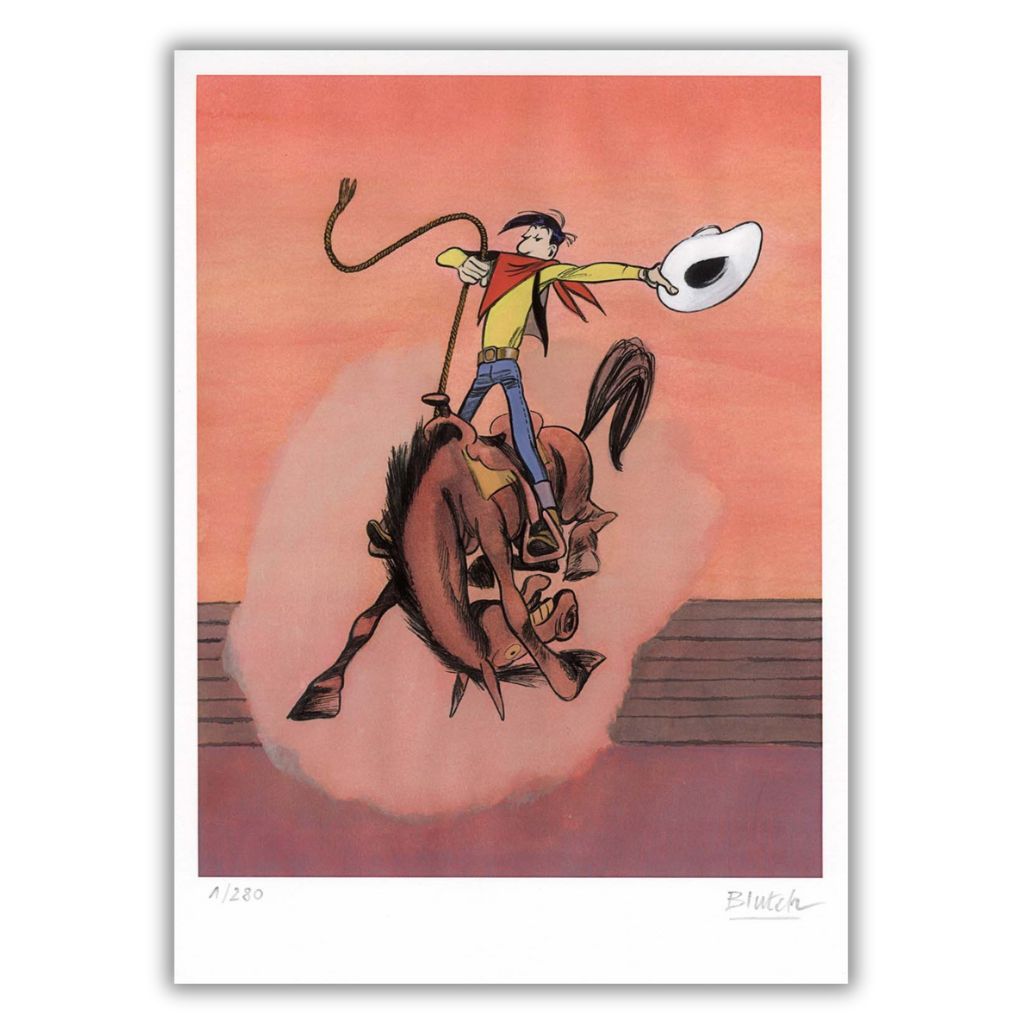 Tirage de luxe Lucky Luke, Les Indomptés - secondaire-1