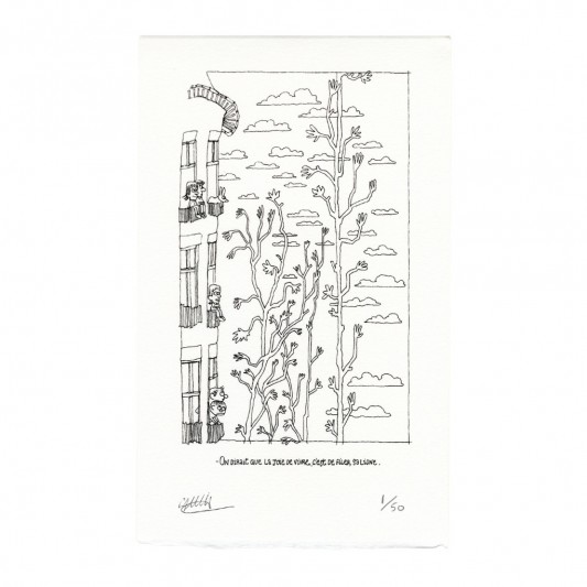 Tirage de luxe - Filer la ligne - Gabrielle Piquet - secondaire-2