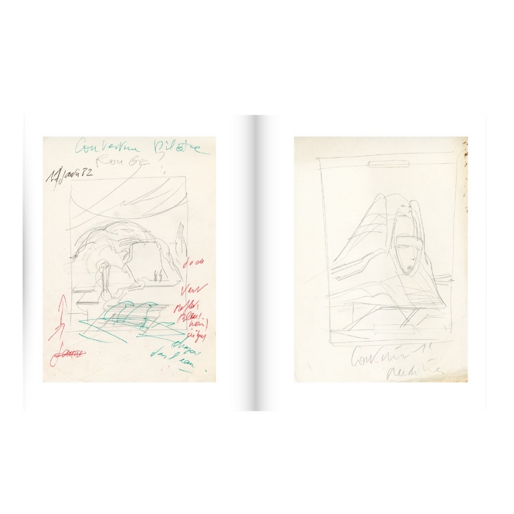 Tirage de Luxe - Fureur de traits II - Études - Philippe Druillet - secondaire-4