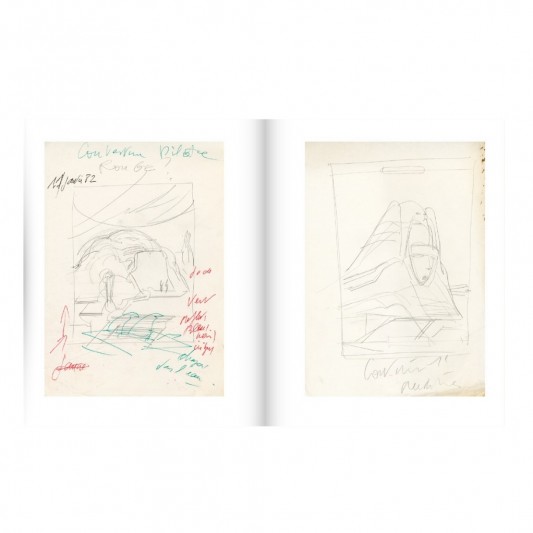 Tirage de Luxe - Fureur de traits II - Études - Philippe Druillet - secondaire-4