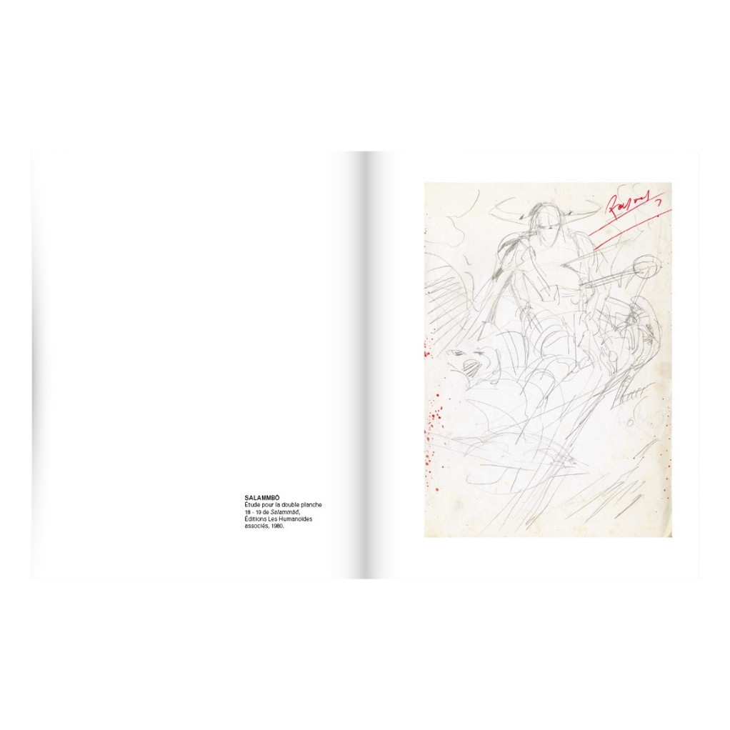 Tirage de Luxe - Fureur de traits II - Études - Philippe Druillet - secondaire-6