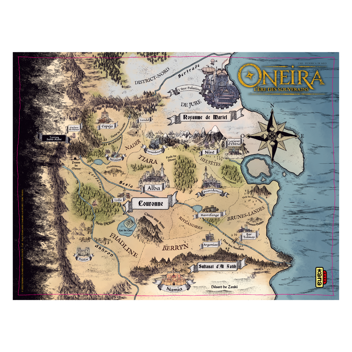 Oneira - L'ère des souverains - tome 1 - secondaire-1