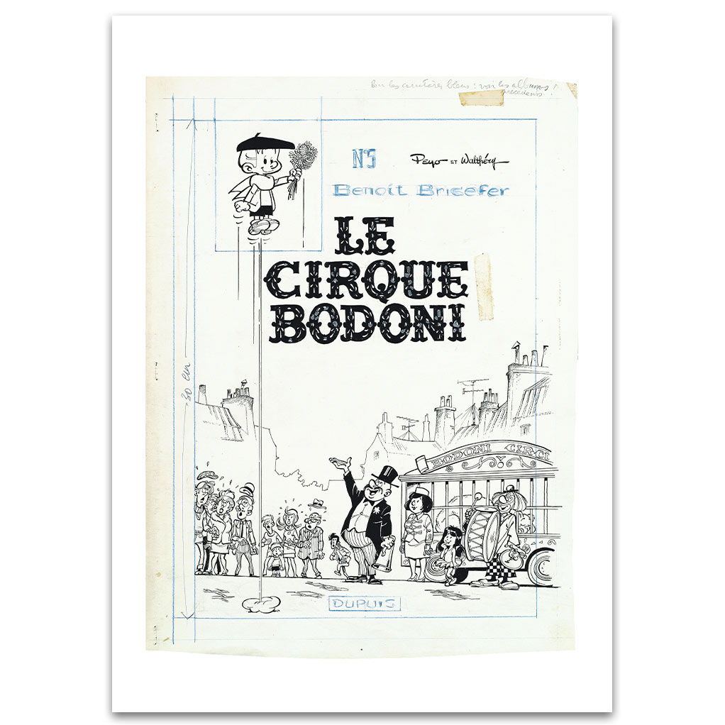 Le cirque Bodoni - Benoit Brisefer (édition prestige) - secondaire-6