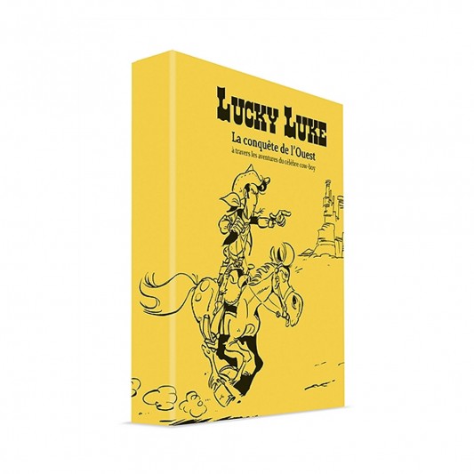 Coffret Lucky Luke - La conquête de l'Ouest - secondaire-1