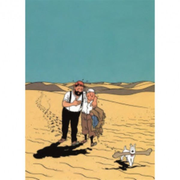 Magazine Géo Tintin C'est l'aventure n°13, Le désert