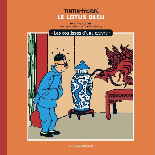 Tintin Le Lotus Bleu - Les Coulisses d'une oeuvre - Tome 5 - secondaire-1