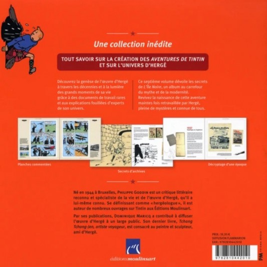 Tintin - L'île noire - Les coulisses d'une oeuvre - Tome 7 - secondaire-1