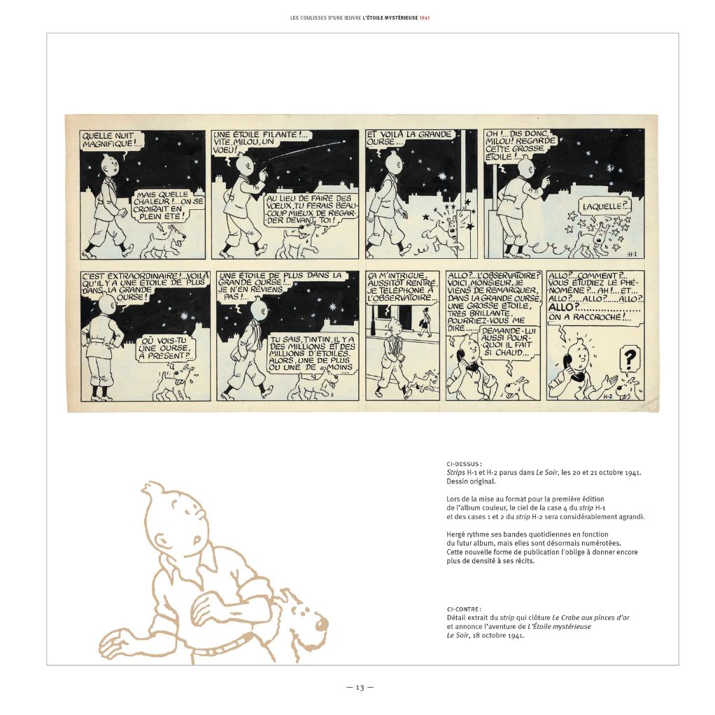 Tintin - L'étoile mystérieuse - Les coulisses d'une oeuvre - Tome 10 - secondaire-2