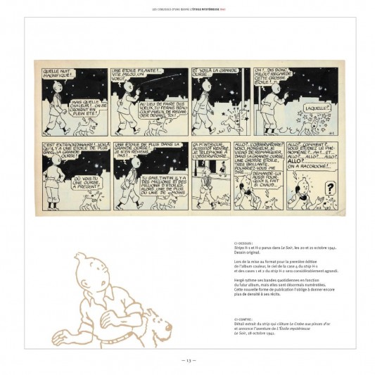 Tintin - L'étoile mystérieuse - Les coulisses d'une oeuvre - Tome 10 - secondaire-2