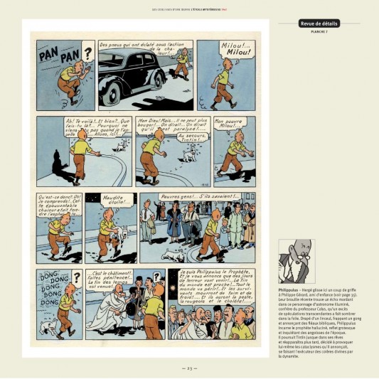 Tintin - L'étoile mystérieuse - Les coulisses d'une oeuvre - Tome 10 - secondaire-6