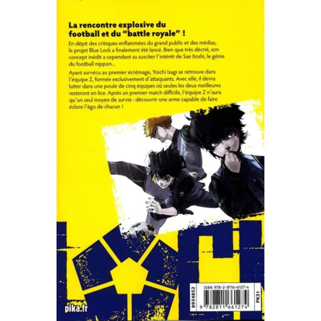 Blue Lock - Tome 2 - secondaire-1