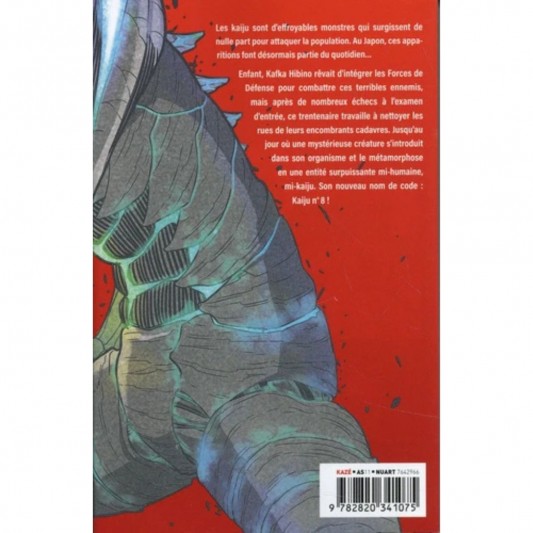 Kaiju n°8 - Tome 1 - secondaire-1