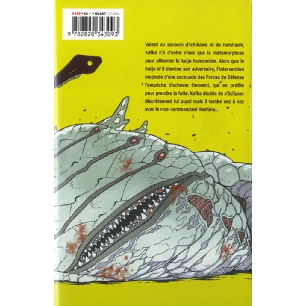 Kaiju n°8 - Tome 3 - secondaire-1