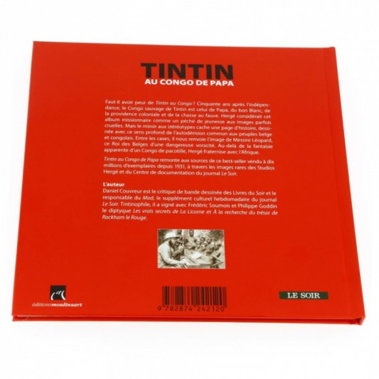 Livre Tintin - Tintin au Congo de Papa - secondaire-1