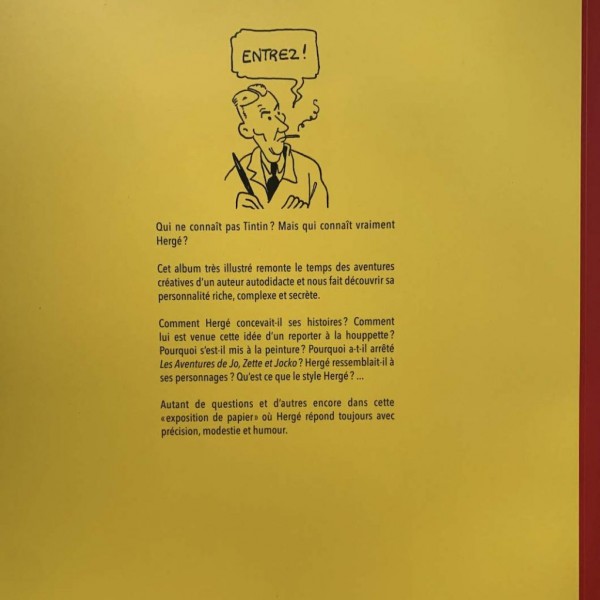 Beautiful book - Hergé à Québec - Tintin exhibition catalogue at the Musée de la civilisation
