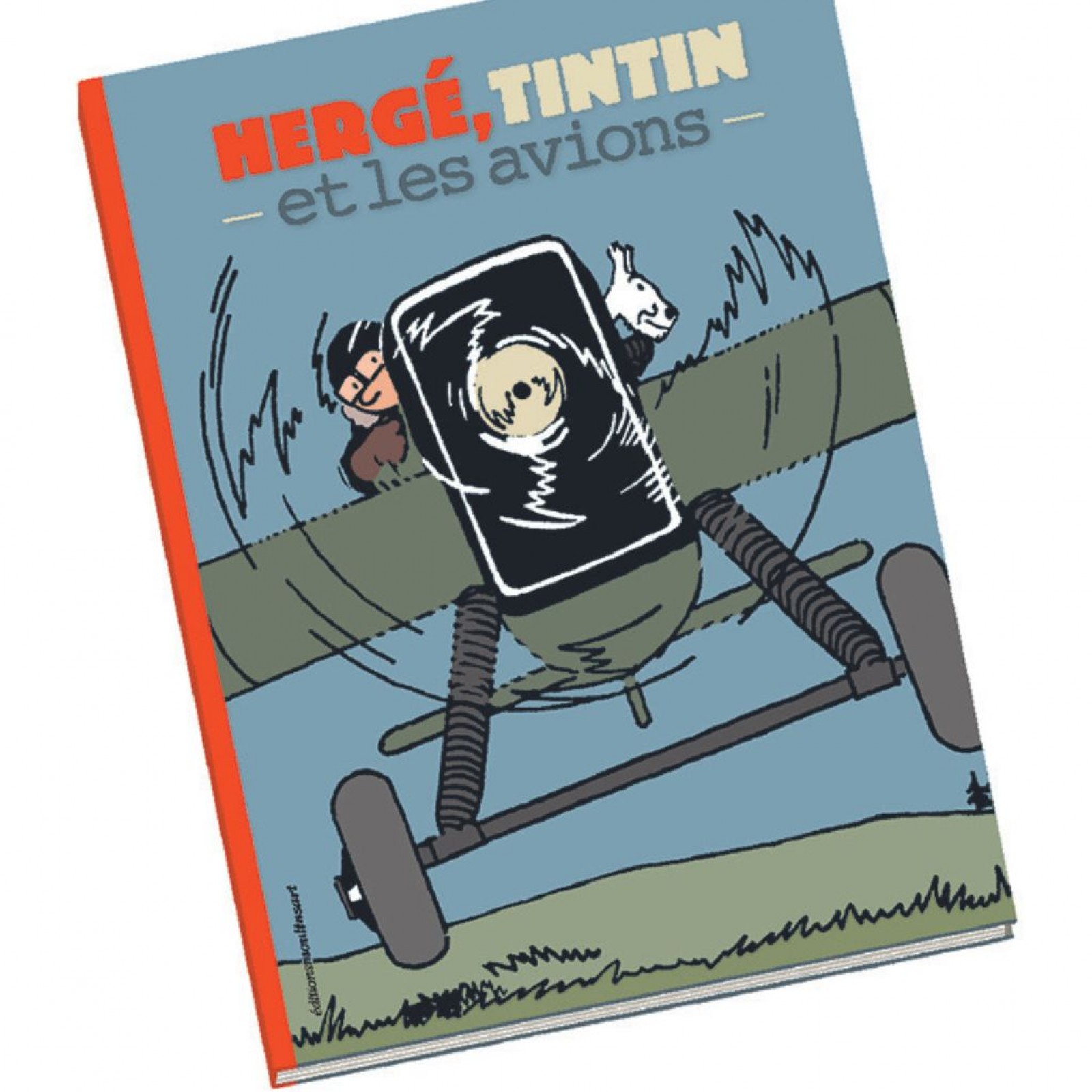 Tintin, Hergé and planes - Coffee-Table books