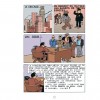 Album Tintin en Amérique colorisé - Couverture Le feu de camp - secondaire-1